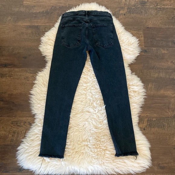 Agolde Mid Rise Toni in Feral (washed black) Sz 26 - Picture 8 of 9